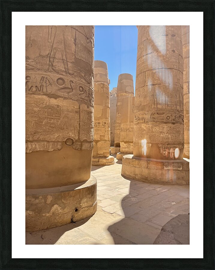 Stargate Luxor Picture Frame print
