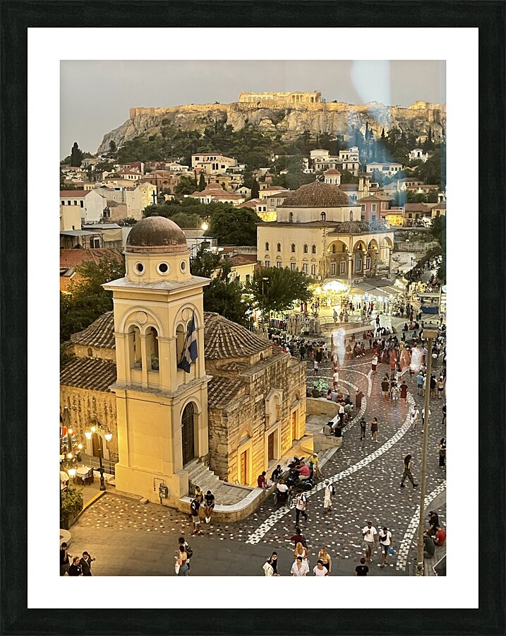 Athens Picture Frame print