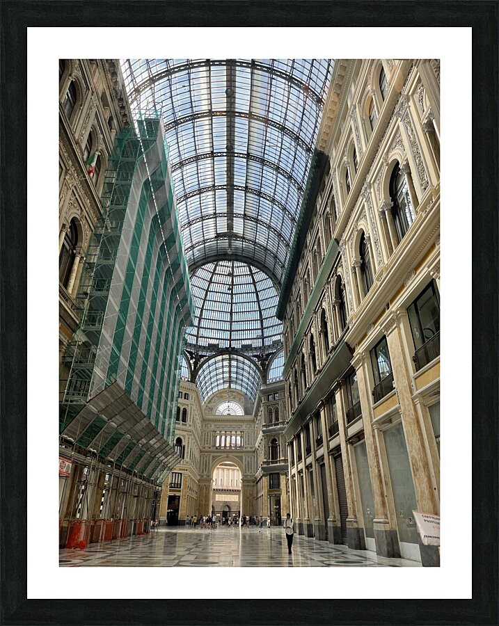Napoli Mall  Picture Frame print