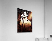 Adam Levine Grungeart Acrylic Print