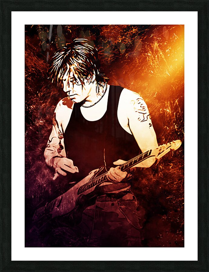 John Rzeznik Art Picture Frame print