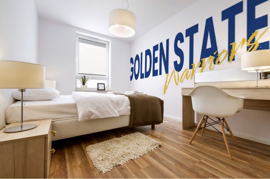 Golden State Warriors 27 Mural print