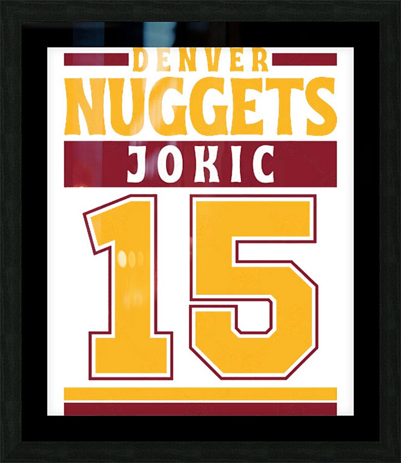 Denver Nuggets 24 Picture Frame print