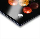Marbles on black Acrylic print