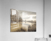 Pond Sunrise Acrylic Print