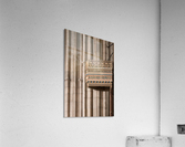 Architectural details in cathedral Acrylic Print