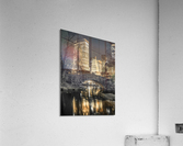 Evening view of Central Park in New York City Acrylic Print