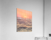 Sunset on the beach Acrylic Print