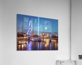 London skyline across the river Acrylic Print