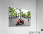 Red Moped Acrylic Print