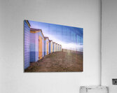 Colorful Beach Huts Acrylic Print