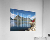 Fishing huts Acrylic Print