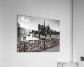 Pont des Arts bridge Acrylic Print