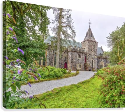 Scottish Church, Scotland Canvas Print
