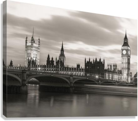 Westminster bridge Canvas Print