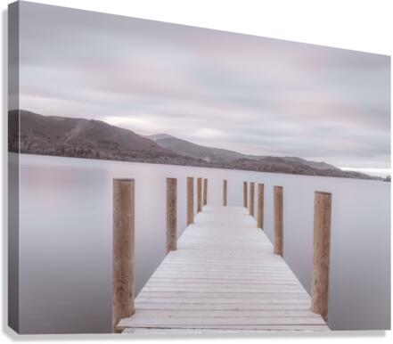 Derwentwater Pier Canvas Print