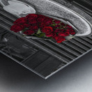 Flower-Filled Moment Metal print