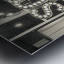 SOHO Coffee store Metal print