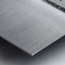 Rock pools on a sandy beach Metal print