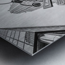 Chrysler Building in New York city Metal print