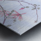 Magnolia flowers Metal print