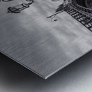 Accademia Bridge Venice Metal print