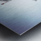 Boat Resting on Pebbled Strand Metal print