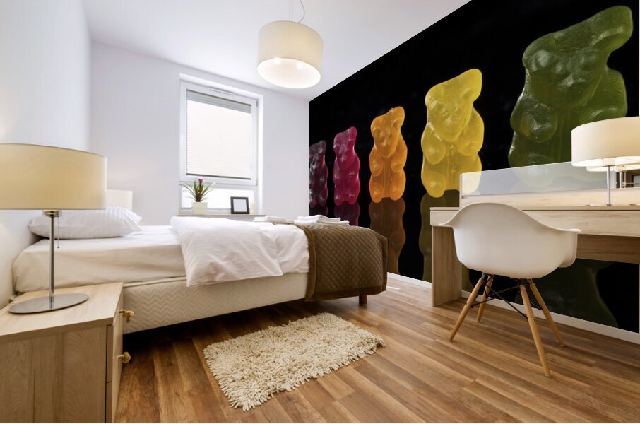 Jelly bears Mural print