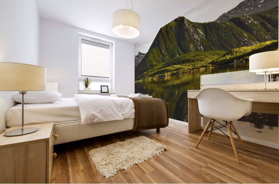 Lofoten Mountain Mural print