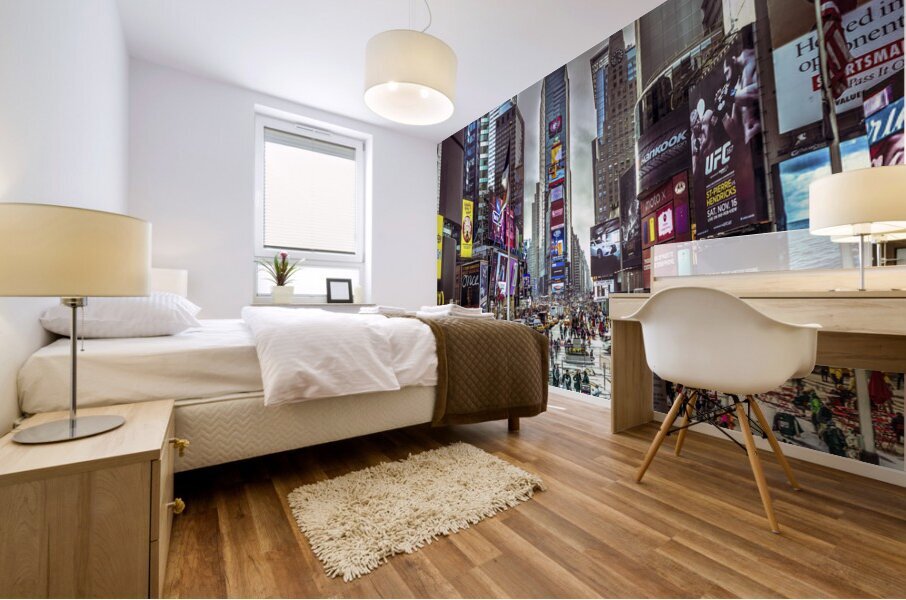 Busy Broadway Mural print