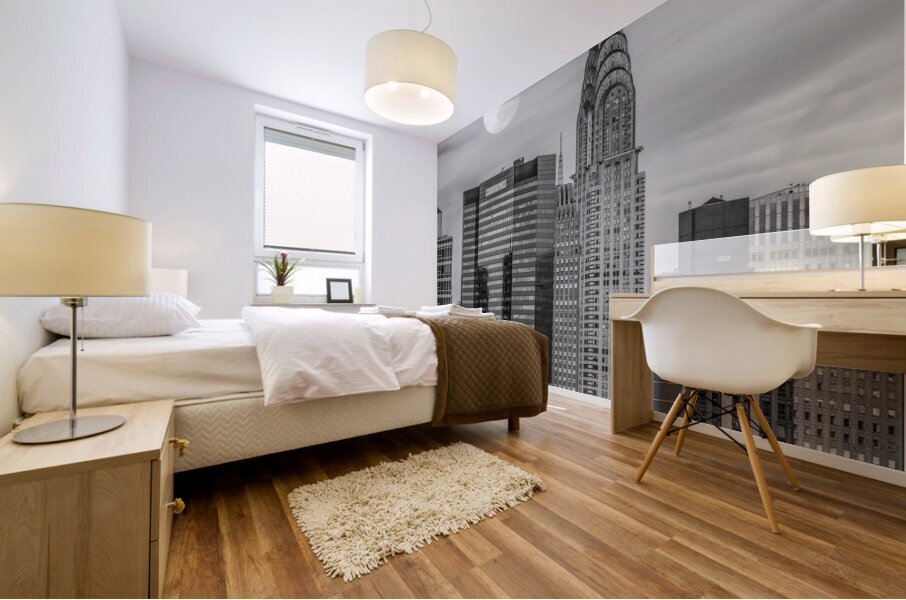 Chrysler Building Mural print
