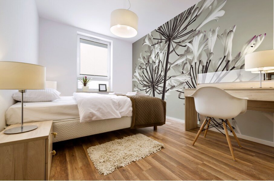 African Lily Mural print