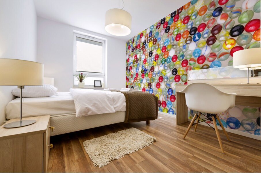 Dancing Colors Mural print
