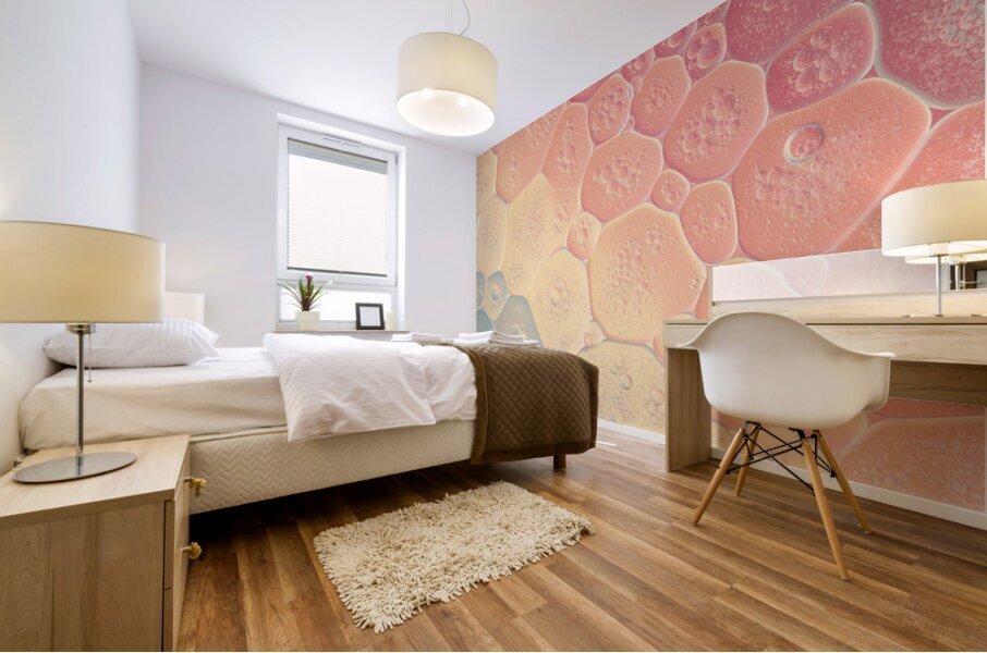 Bubbles Spectrum Mural print