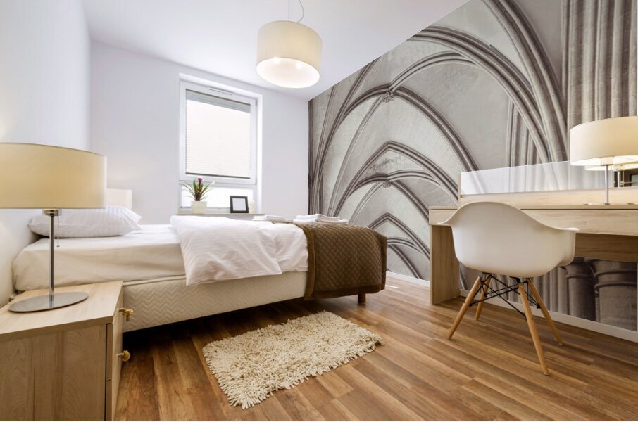 Vaulted Ceiling Mural print