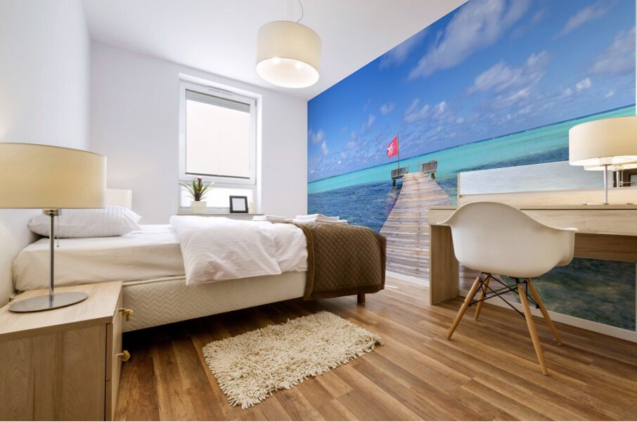 Pier to Paradise Mural print