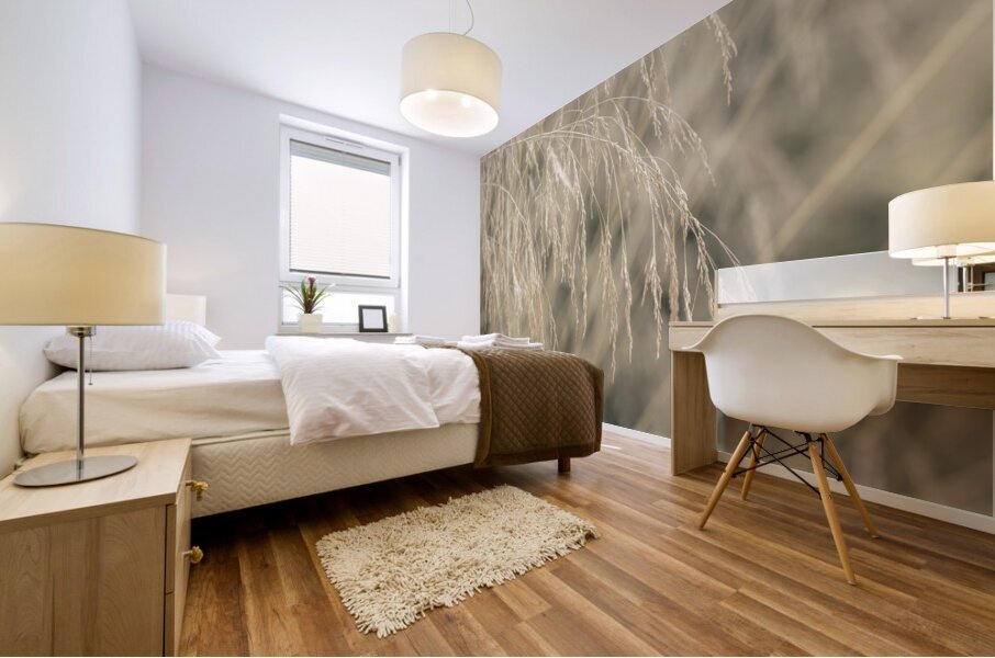 Ornamental Grass Mural print