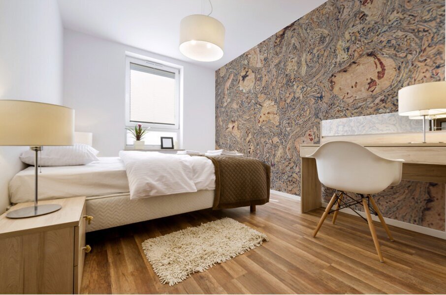 Natural Cork Background Mural print