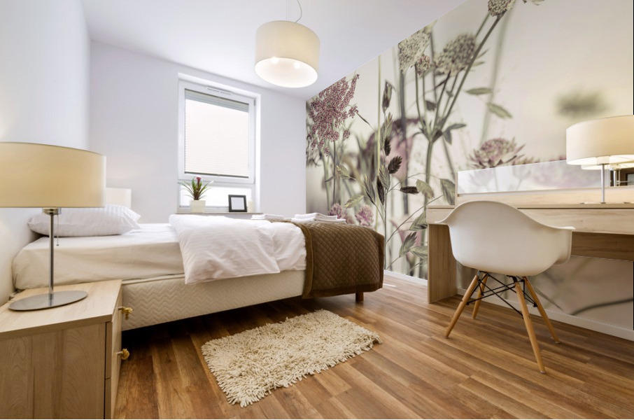Meadow Flowers Mural print
