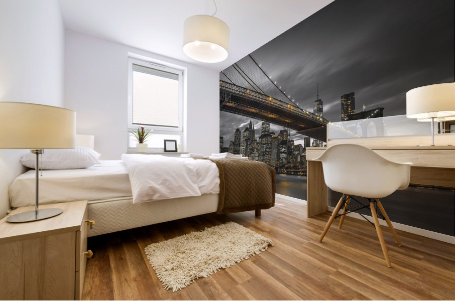Brooklyn Bridge Mural print