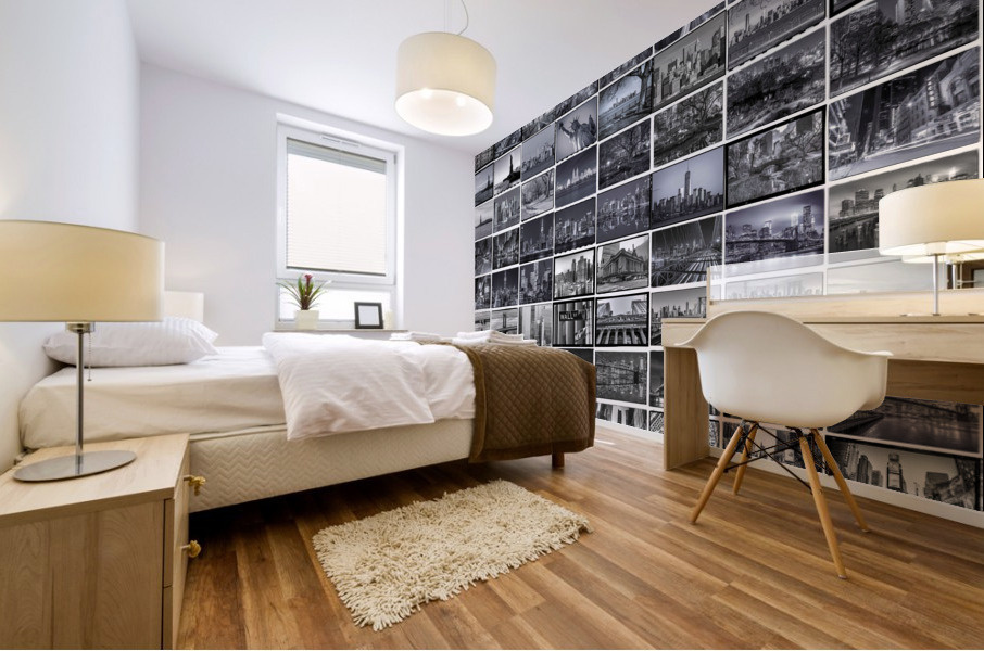 NYC Collage Mural print