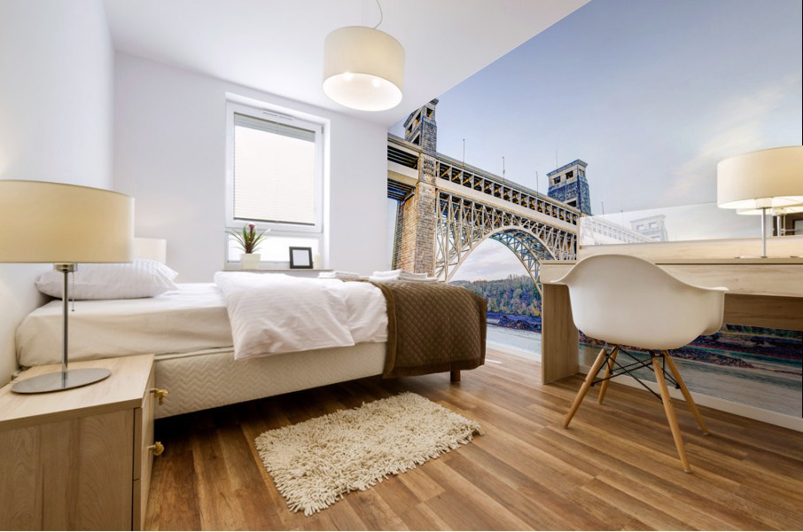 Britania Bridge Mural print