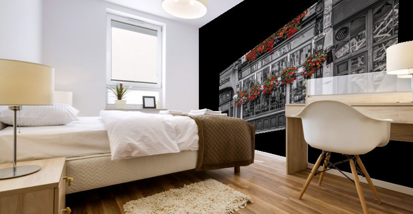 The Welsh Harp pub Mural print