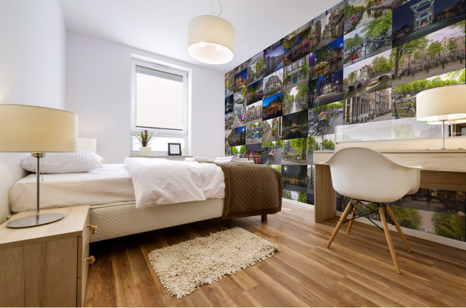 Amsterdam Kaleidoscope Mural print