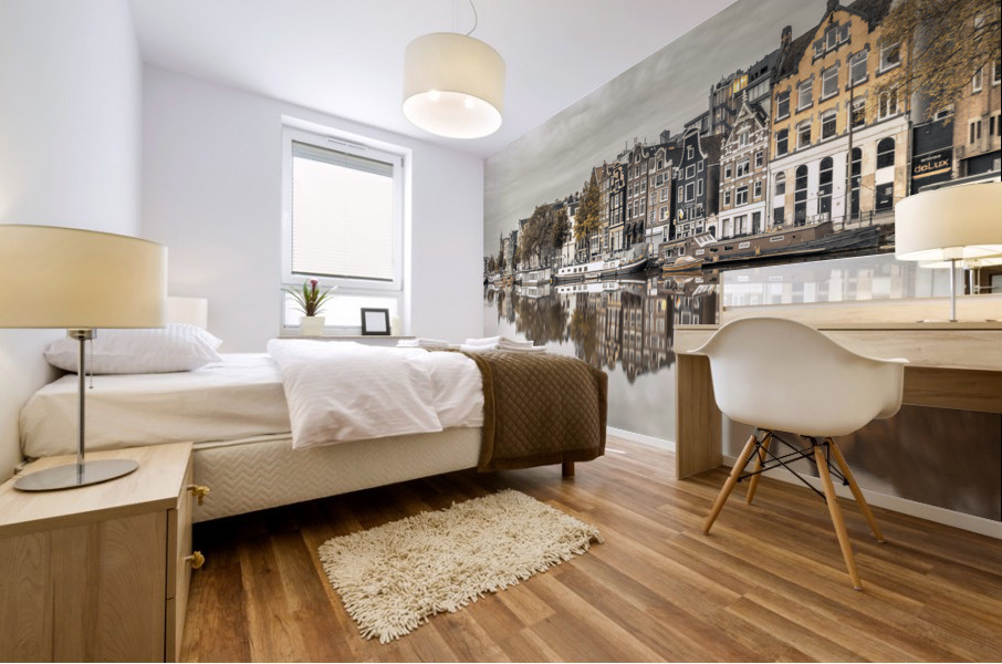 Amsterdam reflections Mural print