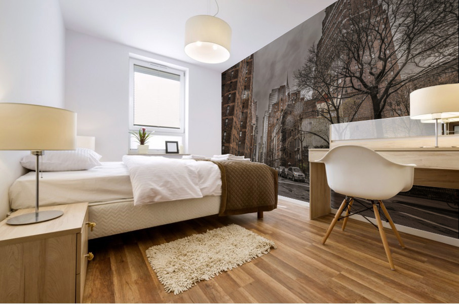 Downtown Manhattan Mural print