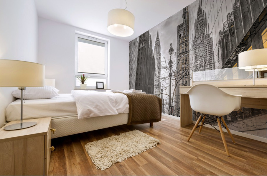 Chrysler Building Mural print