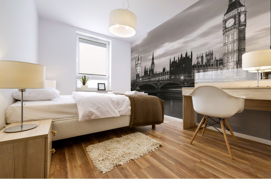 Westminster bridge Mural print