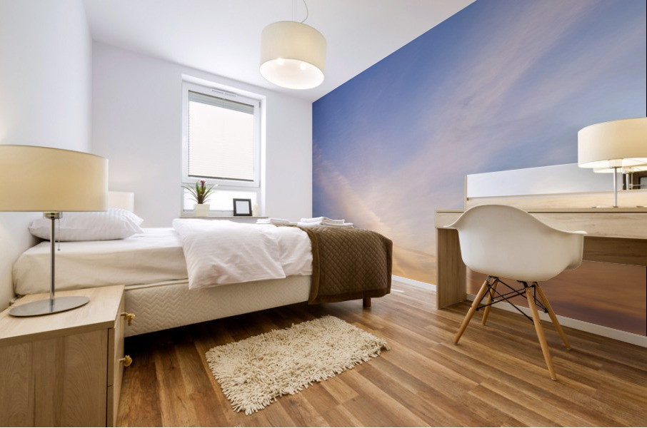 Colourful Sunset Mural print