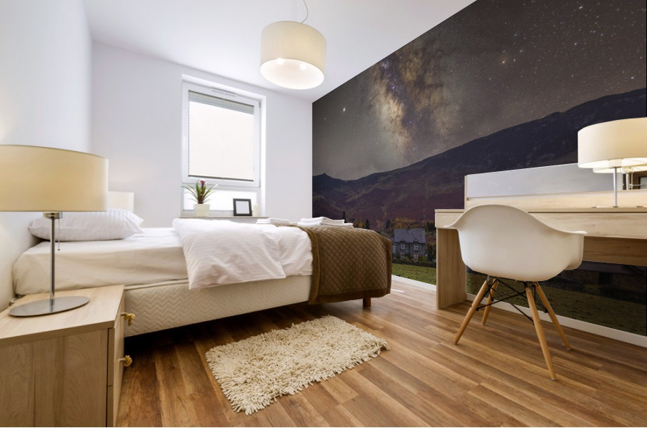 Milky way Mural print